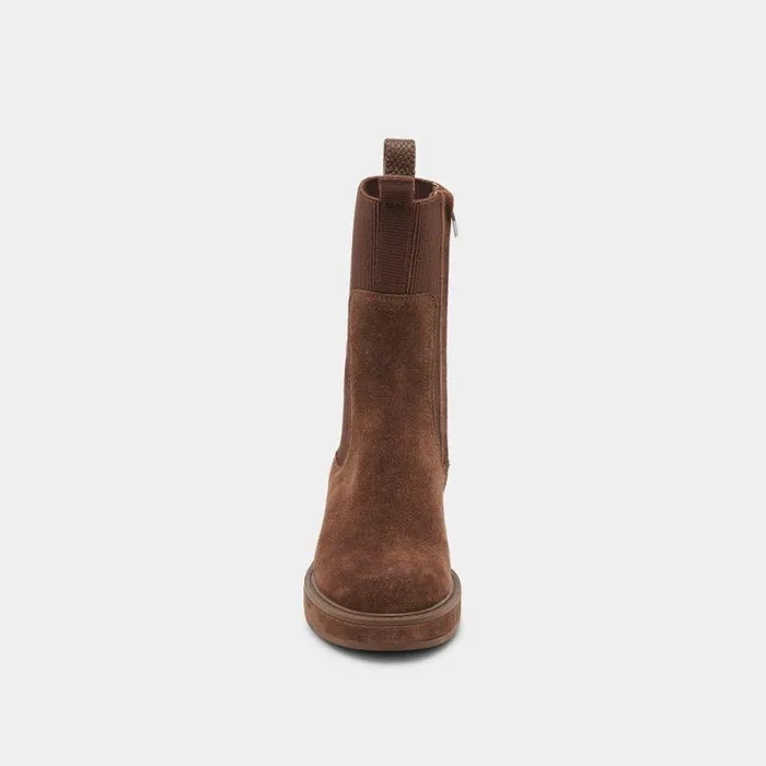 Boots and Booties Shop Dolce Vita Elyse H2o Boots Cocoa Suede Waterproof Cocoa Suede Boots Cocoa Suede