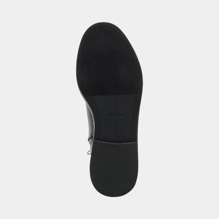 Boots and Booties Shop Dolce Vita Elyse H2o Wide Boots Black Leather Waterproof Wide Black Leather Boots Black Leather