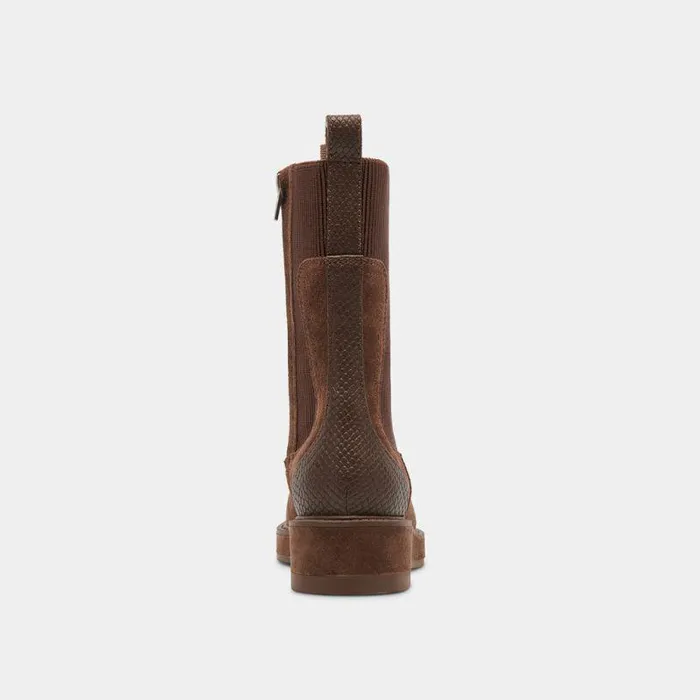 Boots and Booties Shop Dolce Vita Elyse H2o Wide Boots Cocoa Suede Waterproof Wide Cocoa Suede Boots Cocoa Suede