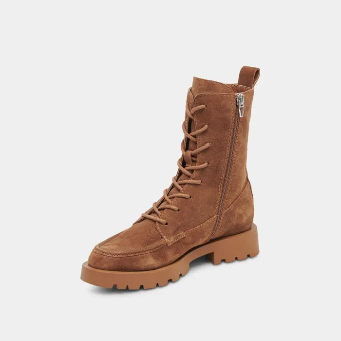 Boots and Booties Shop Dolce Vita Erlene Boots Brown Suede Brown Suede
