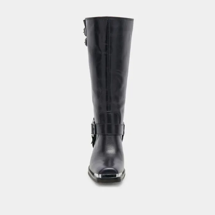 Boots and Booties Shop Dolce Vita Evi Boots Black Leather Black Leather