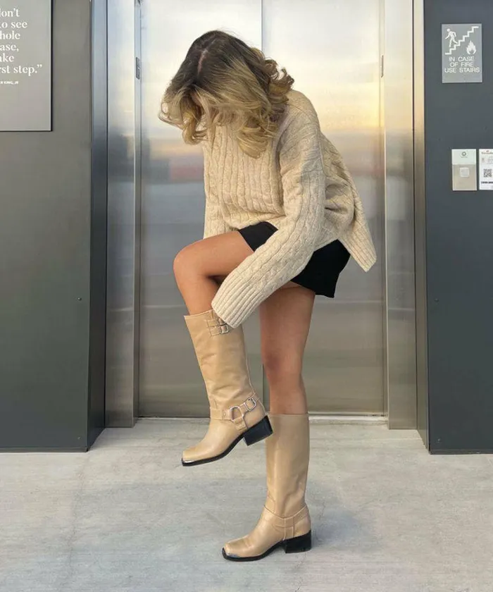 Boots and Booties Shop Dolce Vita Evi Boots Camel Leather Camel Leather