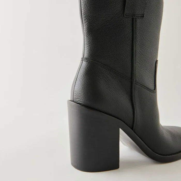 Boots and Booties Shop Dolce Vita Falon Boots Black Leather Women039s Western Black Leather Boots Black Leather