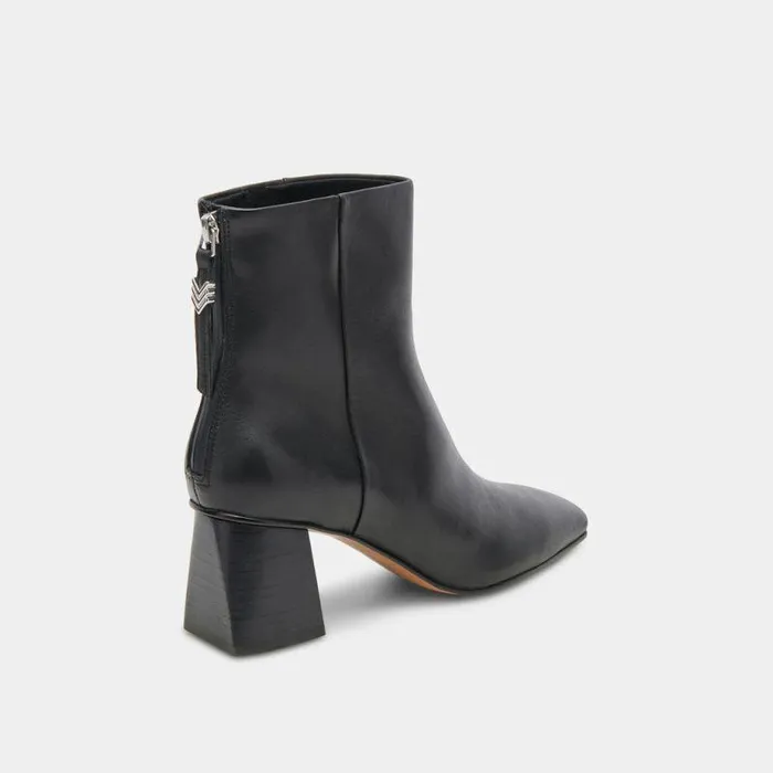Boots and Booties Shop Dolce Vita Fifi H2o Wide Booties Black Leather Black Leather