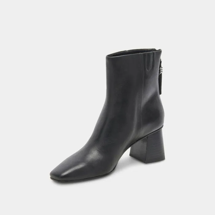Boots and Booties Shop Dolce Vita Fifi H2o Wide Booties Black Leather Black Leather
