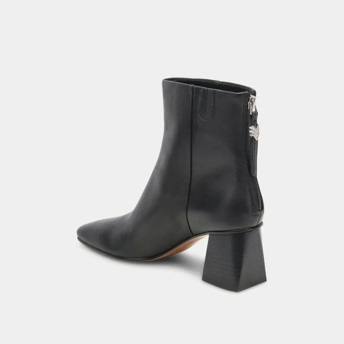 Boots and Booties Shop Dolce Vita Fifi H2o Wide Booties Black Leather Black Leather
