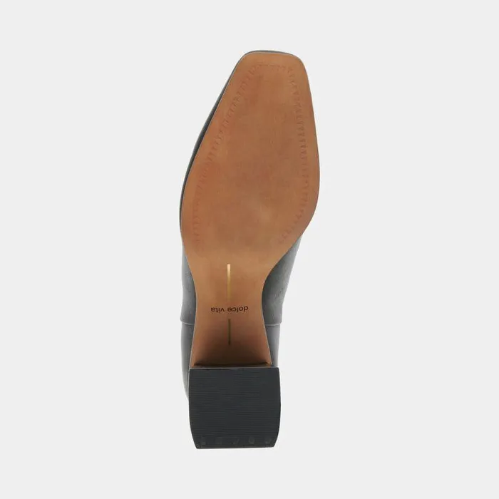 Boots and Booties Shop Dolce Vita Fifi H2o Wide Booties Black Leather Black Leather