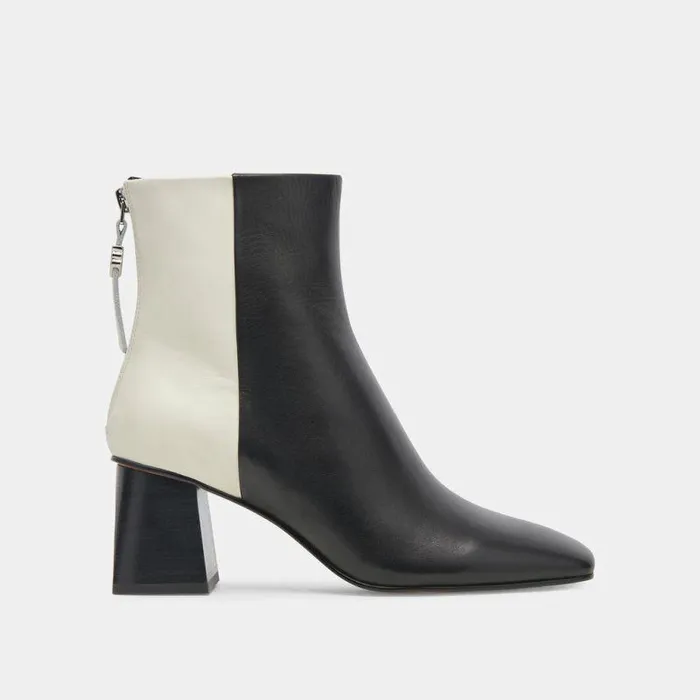 Boots and Booties Shop Dolce Vita Fifi H2o Wide Booties Black White Leather Black White Leather Boots and Booties Shop Dolce Vita Fifi H2o Wide Booties Black White Leather Black White Leather