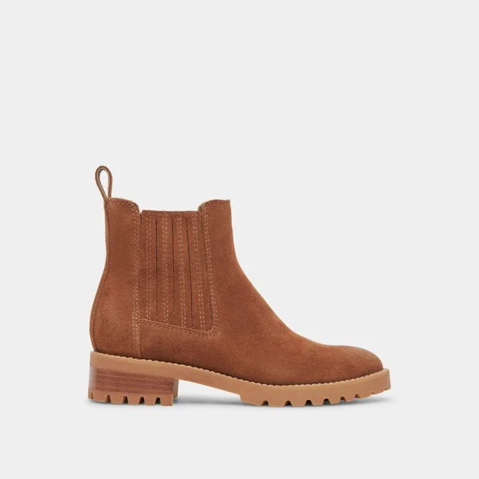 Boots and Booties Shop Dolce Vita Fraya H2o Booties Brown Suede Brown Suede Boots and Booties Shop Dolce Vita Fraya H2o Booties Brown Suede Brown Suede