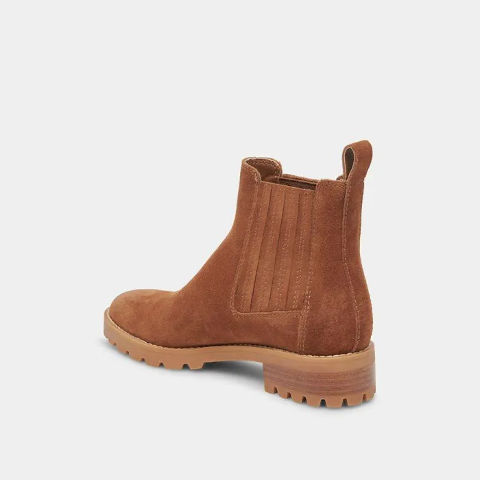 Boots and Booties Shop Dolce Vita Fraya H2o Booties Brown Suede Brown Suede