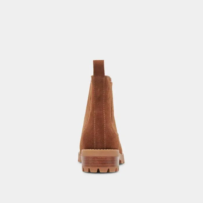 Boots and Booties Shop Dolce Vita Fraya H2o Booties Brown Suede Brown Suede