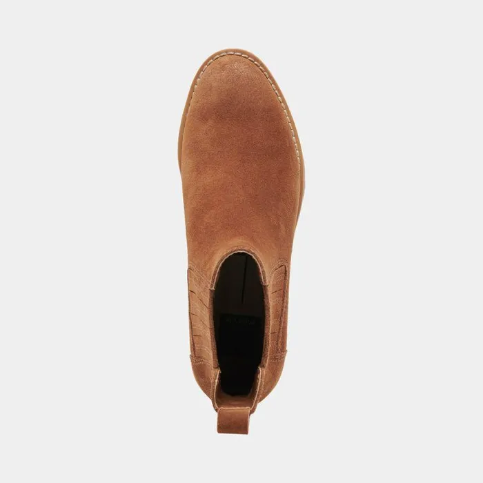 Boots and Booties Shop Dolce Vita Fraya H2o Booties Brown Suede Brown Suede