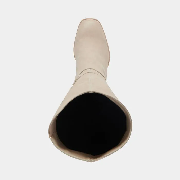 Boots and Booties Shop Dolce Vita Fynn Boots Sand Nubuck Kneehigh Sand Nubuck Boots Sand Nubuck