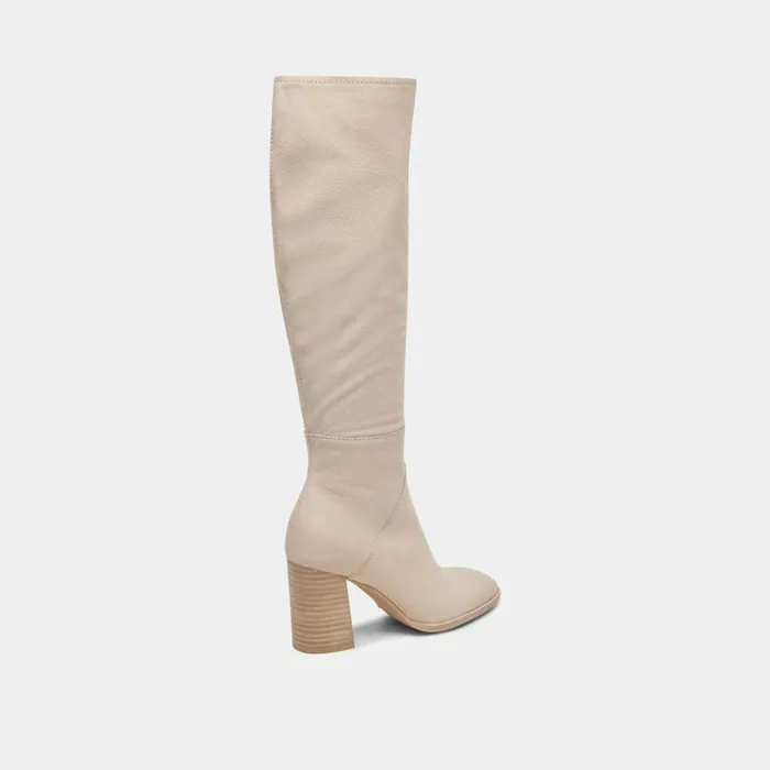 Boots and Booties Shop Dolce Vita Fynn Wide Calf Boots Sand Nubuck Sand Nubuck Kneehigh Boots Sand Nubuck