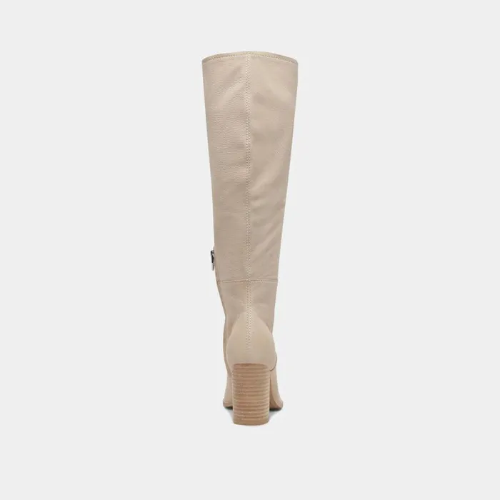 Boots and Booties Shop Dolce Vita Fynn Wide Calf Boots Sand Nubuck Sand Nubuck Kneehigh Boots Sand Nubuck