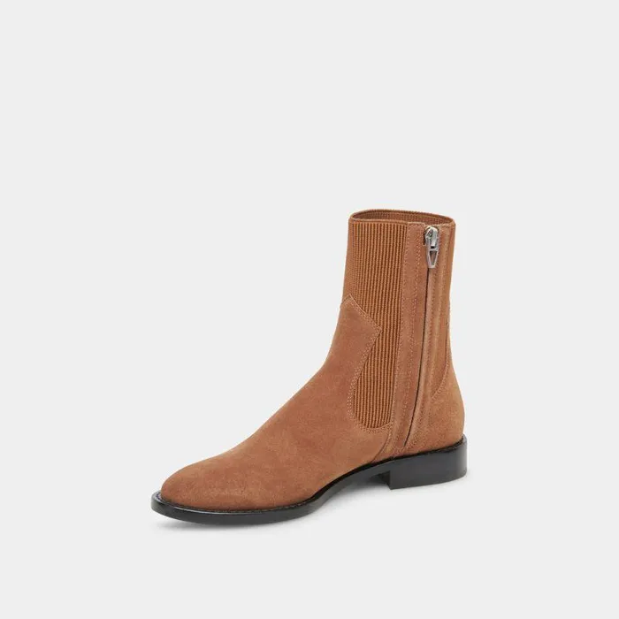 Boots and Booties Shop Dolce Vita Gineva Boots Chestnut Suede Chestnut Suede