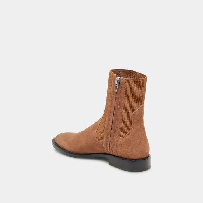Boots and Booties Shop Dolce Vita Gineva Boots Chestnut Suede Chestnut Suede
