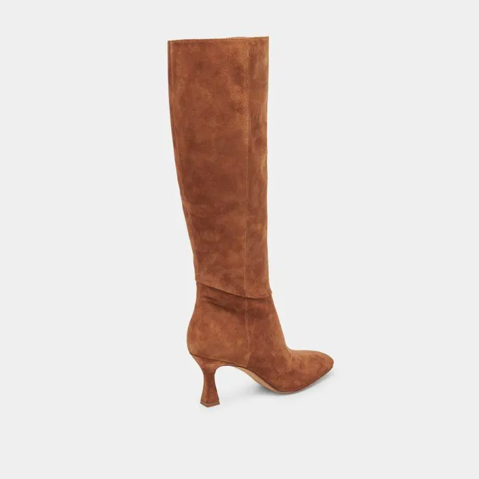 Boots and Booties Shop Dolce Vita Gyra Boots Brown Suede Brown Suede