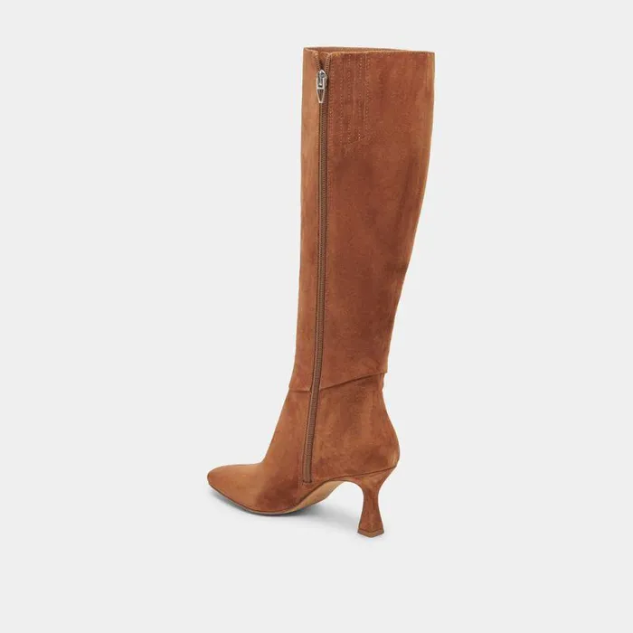 Boots and Booties Shop Dolce Vita Gyra Boots Brown Suede Brown Suede