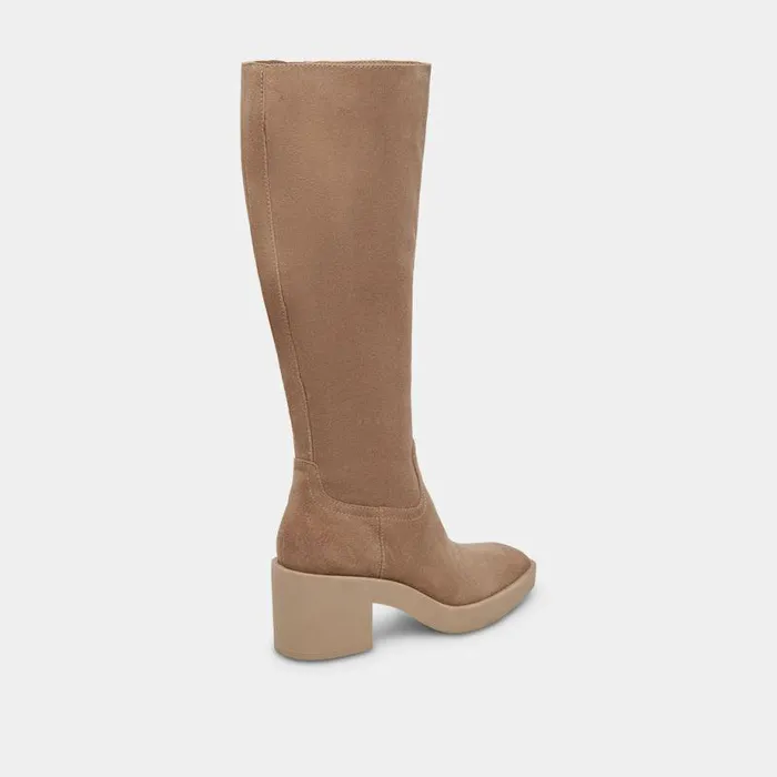 Boots and Booties Shop Dolce Vita Harrah H2o Boots Truffle Suede Women039s Truffle Kneehigh Boots Truffle Suede