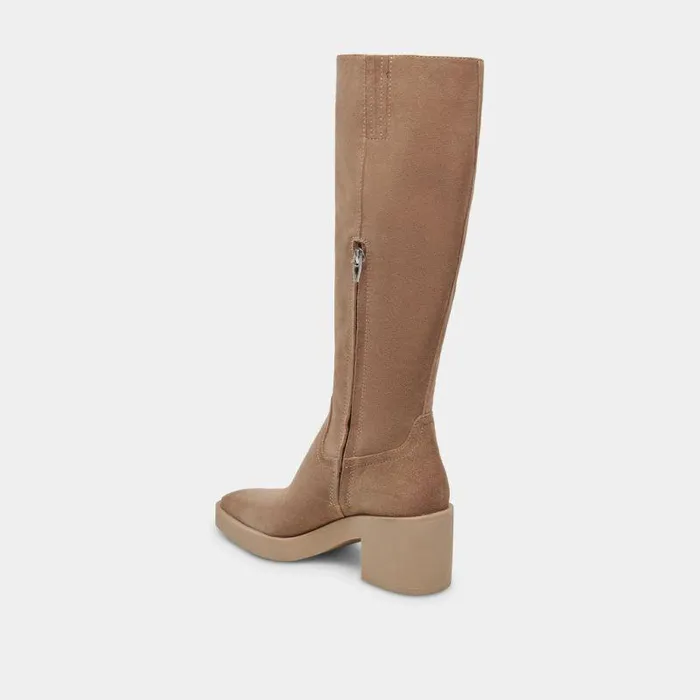 Boots and Booties Shop Dolce Vita Harrah H2o Boots Truffle Suede Women039s Truffle Kneehigh Boots Truffle Suede