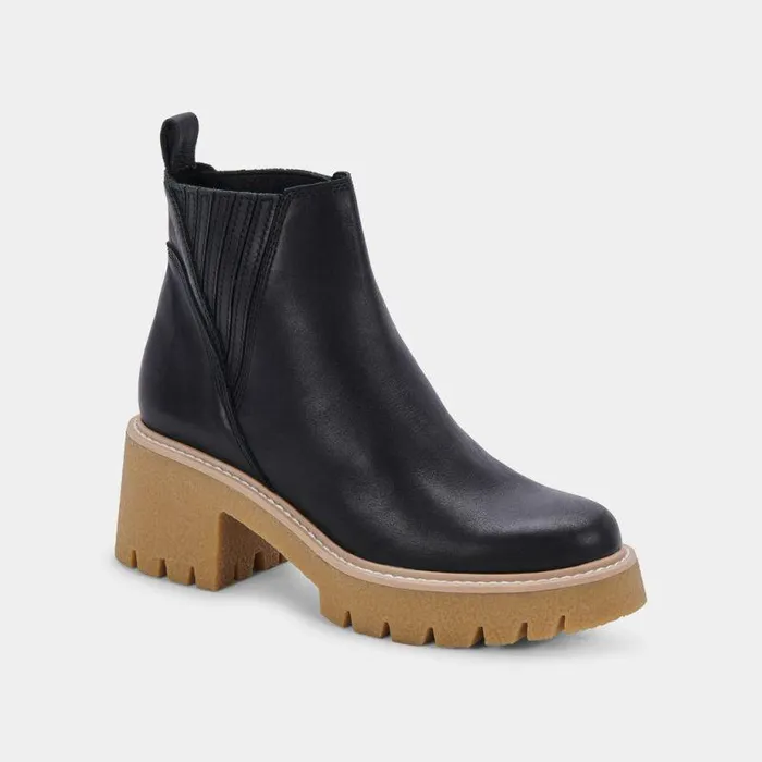 Boots and Booties Shop Dolce Vita Harte H2o Boots Black Leather Black Leather H2o