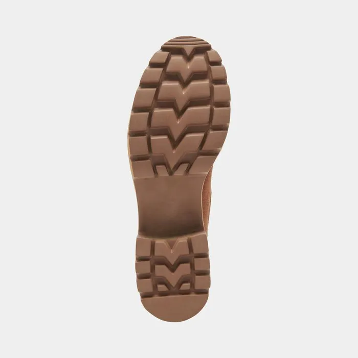 Boots and Booties Shop Dolce Vita Hawk H20 Booties Chestnut Suede Chestnut Suede