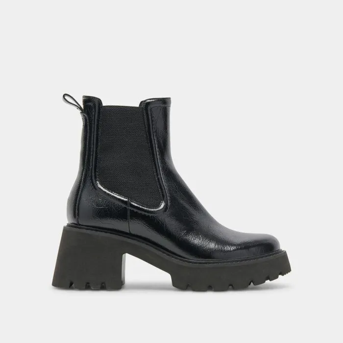 Boots and Booties Shop Dolce Vita Hawk H20 Wide Booties Midnight Crinkle Patent Midnight Crinkle Patent Boots and Booties Shop Dolce Vita Hawk H20 Wide Booties Midnight Crinkle Patent Midnight Crinkle Patent