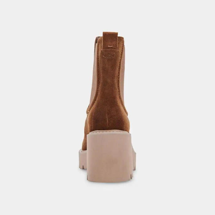 Boots and Booties Shop Dolce Vita Hawk H2o Booties Dk Brown Suede Dk Brown Suede H2o