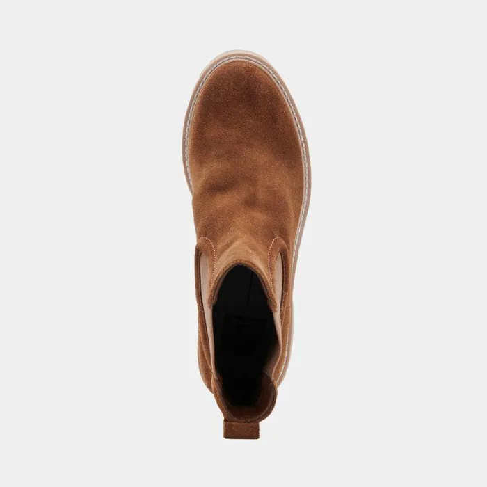 Boots and Booties Shop Dolce Vita Hawk H2o Booties Dk Brown Suede Dk Brown Suede H2o