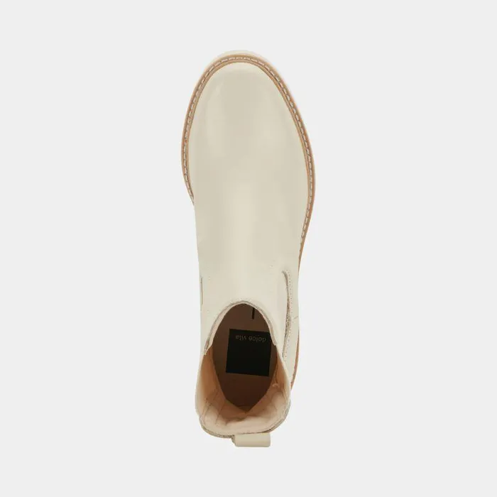 Boots and Booties Shop Dolce Vita Hawk H2o Booties Ivory Leather Ivory Leather H2o