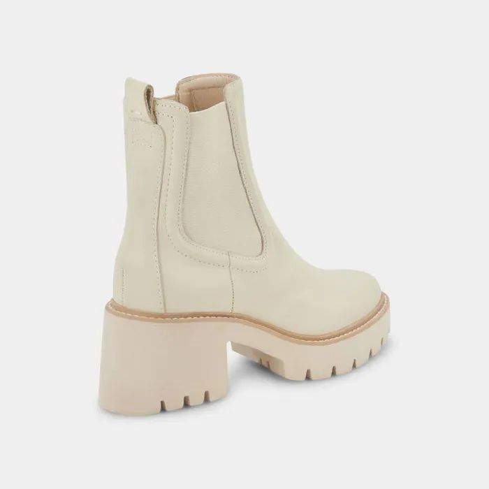 Boots and Booties Shop Dolce Vita Hawk H2o Booties Ivory Leather Ivory Leather H2o