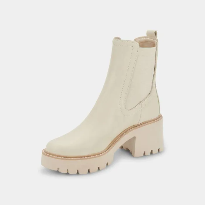 Boots and Booties Shop Dolce Vita Hawk H2o Booties Ivory Leather Ivory Leather H2o