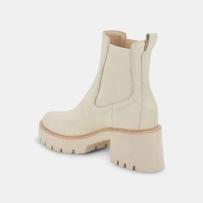 Boots and Booties Shop Dolce Vita Hawk H2o Booties Ivory Leather Ivory Leather H2o