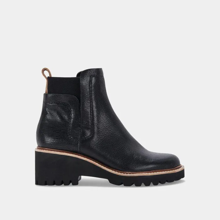 Boots and Booties Shop Dolce Vita Huey H2o Boots Black Leather Black Leather