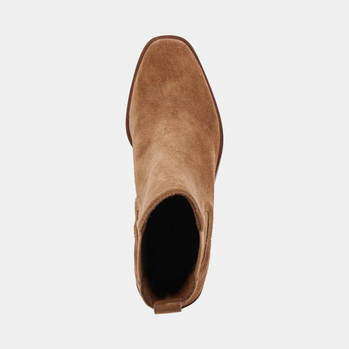 Boots and Booties Shop Dolce Vita Iliana Booties Dk Brown Suede Dk Brown Suede
