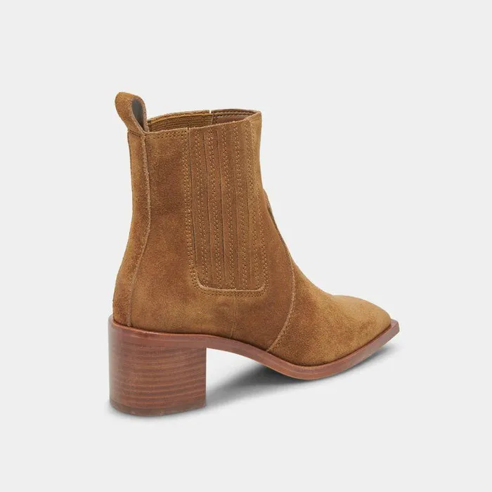 Boots and Booties Shop Dolce Vita Irnie Booties Tobacco Suede Women039s Tobacco Suede Booties Tobacco Suede