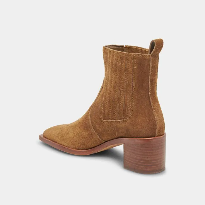 Boots and Booties Shop Dolce Vita Irnie Booties Tobacco Suede Women039s Tobacco Suede Booties Tobacco Suede