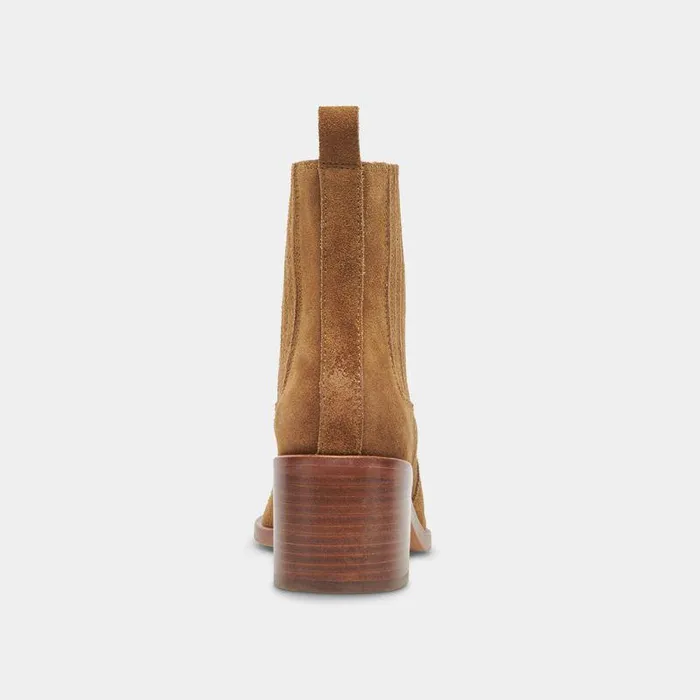 Boots and Booties Shop Dolce Vita Irnie Booties Tobacco Suede Women039s Tobacco Suede Booties Tobacco Suede