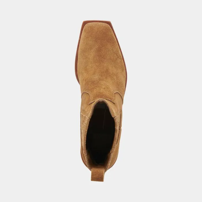 Boots and Booties Shop Dolce Vita Irnie Booties Tobacco Suede Women039s Tobacco Suede Booties Tobacco Suede