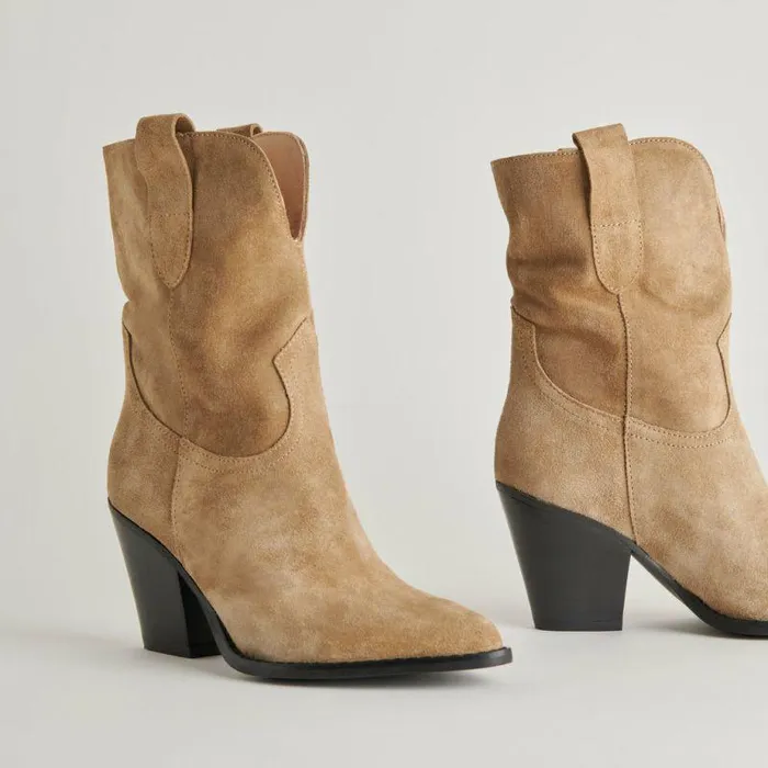 Boots and Booties Shop Dolce Vita Jetro Boots Khaki Suede Khaki Suede