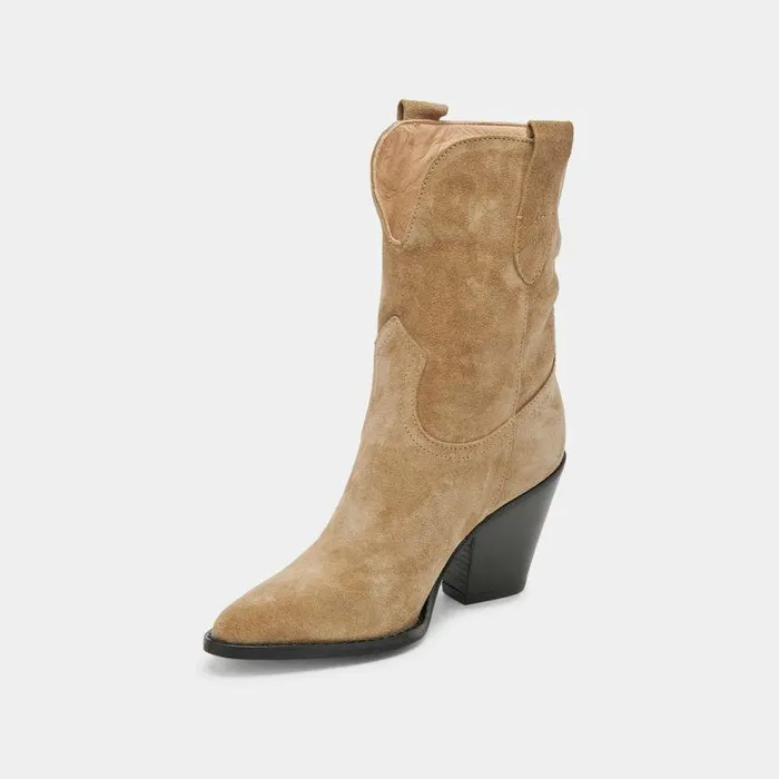 Boots and Booties Shop Dolce Vita Jetro Boots Khaki Suede Khaki Suede