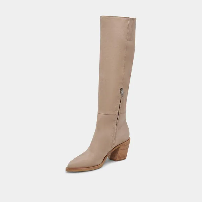 Boots and Booties Shop Dolce Vita Kristy Boots Taupe Leather Taupe Leather