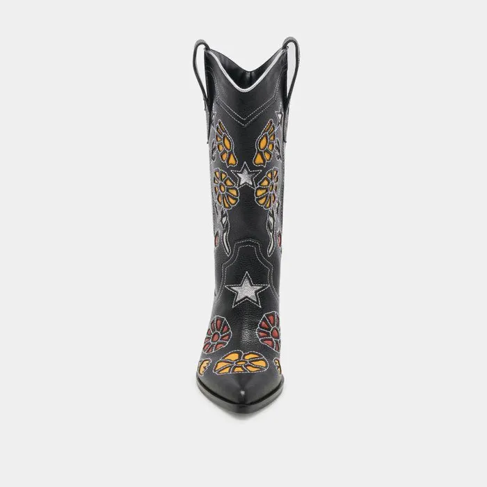 Boots and Booties Shop Dolce Vita Lassie Boots Black Multi Leather Black Multi Leather