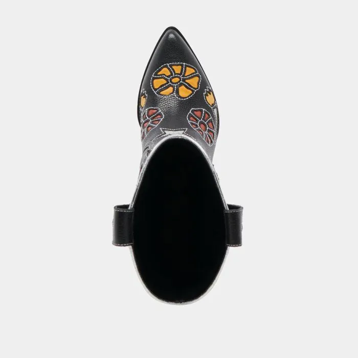Boots and Booties Shop Dolce Vita Lassie Boots Black Multi Leather Black Multi Leather