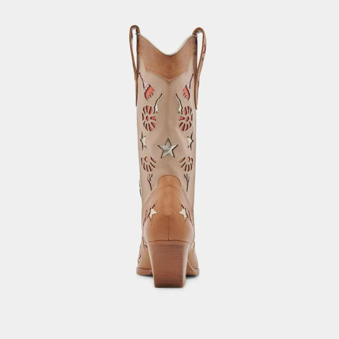 Boots and Booties Shop Dolce Vita Lassie Boots Tan Multi Leather Tan Multi Leather