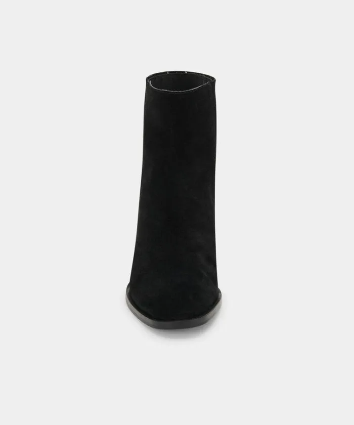 Boots and Booties Shop Dolce Vita Layton Booties Black Suede Black Suede