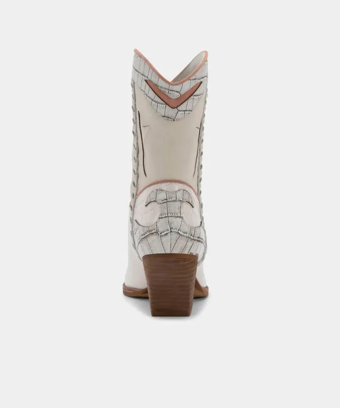 Boots and Booties Shop Dolce Vita Loral Booties Ivory Leather Ivory Leather