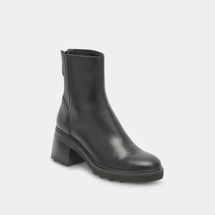 Boots and Booties Shop Dolce Vita Marty H2o Wide Boots Black Leather Women039s Waterproof Leather Boots Black Leather