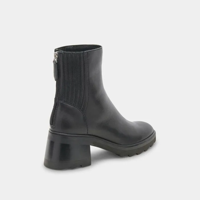 Boots and Booties Shop Dolce Vita Marty H2o Wide Boots Black Leather Women039s Waterproof Leather Boots Black Leather